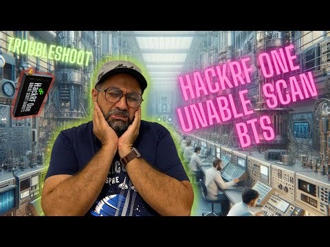 HackRF One: Troubleshooting When Unable to Scan GSM BTS || Cell Tower
