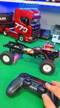 RC with ESP32: Programmed via MOBILE and Controlled with PS4! New Standard Board Test