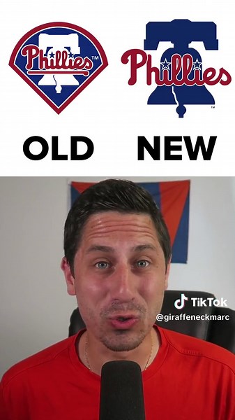 Old vs New MLB Logos, which is better? #baseball #logos #mlb #retro #oldvsnew #sports #baseballtok