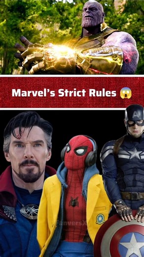 Marvel Actors have to follow these strict rules | MCU Secrets #marvel