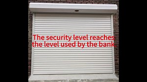 Rolling Electric Roller Shutter Door Automatic Roll-up Door Aluminum Roller Shutter