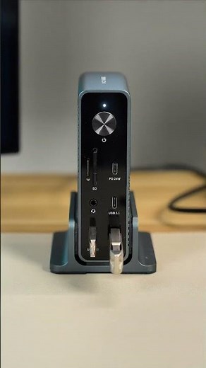 How to Connect a Laptop to 3 External Monitors | USB-C Dock Setup (4K Multi Display) #acasis