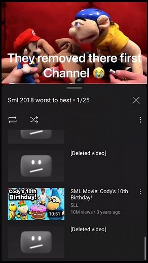 R.I.p Sml plush show 😭😭😭