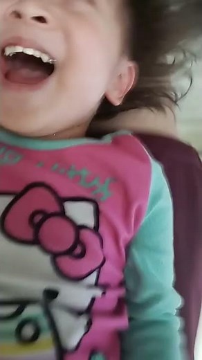 Upside Down Katy Handstand Tummy Belly Tickle | #short #shorts