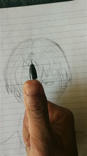 How to draw captain Levi from Attack on Titan/#aot #viralvideo #shorts #levi