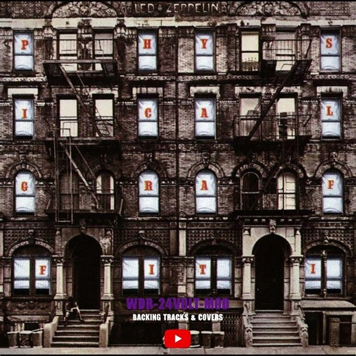 Led Zeppelin - The Wanton Song (Backing Track) No Vox No Guitar *CLIP* Full Video Attached