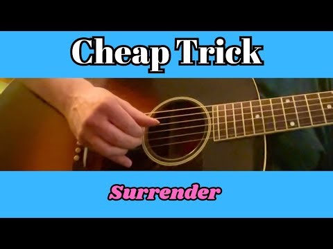Cheap Trick - Surrender - Fingerstyle Guitar - (Gibson 1934 Jumbo Reissue)
