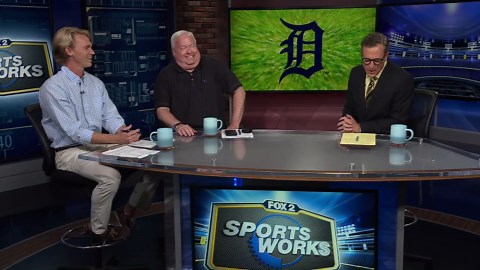 SportsWorks - 7-27-25 -- Dan talking Tigers, Lions & college football with Wojo & Burchie