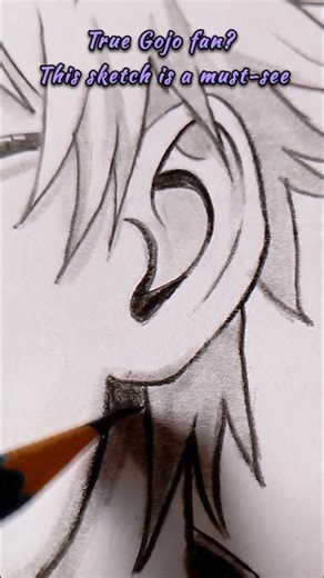 Gojo Satoru – Sketching the King of Cursed Energy! 💥