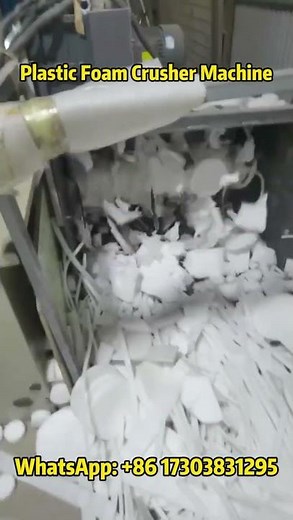 EPE EPS Foam Shredder: Ideal For Styrofoam Recycling!