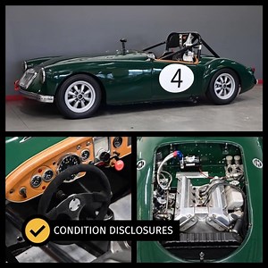 For Sale: 1959 MG MGA Twin Cam Race Car 🏁​ Race-ready and meticulously prepared! This 1959 MG MGA Twin Cam features a powerful Prather Racing 1.6 Twin Cam engine with top-tier performance upgrades, manual transmission, and comprehensive safety features. With zero miles since its latest race prep, it’s ready to hit the track.​ Asking Price: $55K​ ​Own a piece of racing history and unleash the thrill on the track! 🏎️​ ​🔗 Click to learn more or purchase: https://hubs.li/Q02Frzc10 ​ #AwesomeJoeAu