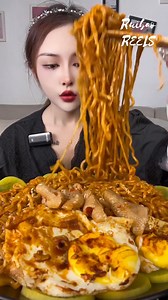 114K views · 1.2K reactions | Sweet and Sour Fried Ramen #reels #mukbang #spicyfood #chinesefood #friednoodles #asmr | Ruibao ASMR | Facebook