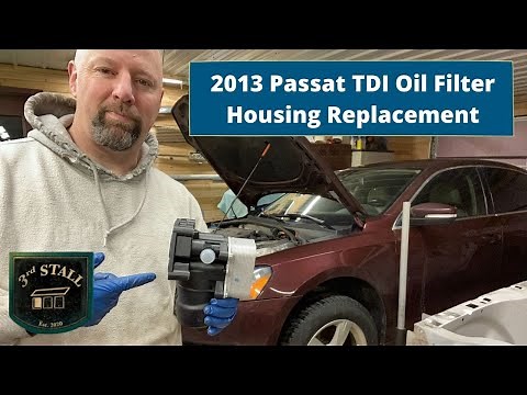 2012 (13,14) VW Passat Oil Filter Housing Replacement