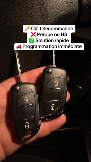 Clé télécommande perdue, cassée ou non reconnue ? Double de clé auto et programmation rapide 🔧🔑 #cletelecommande #cleauto #cleperdue #doubledecle#mulhouse
