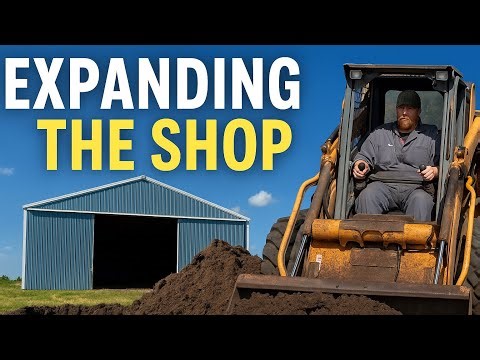 40x60 Post Frame Shop Expansion | Building the Acreage Dream