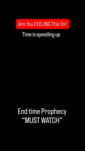 Time has truly SPEEDING up and END times prophecy is unfolding? Feels like Jesus is COMING very soon ? #prophecy #christianity #endtimesprophecy #jesusiscoming #time #fyp #bible #foryou | Prophecy Unfolding