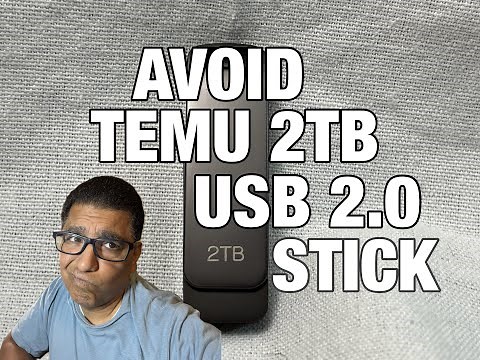 Review of Temu $16.86 2TB USB Memory Stick