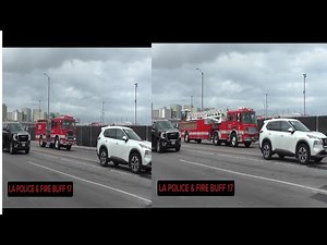 LAFD LIGHT FORCE 95 RESPONDING