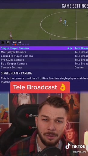 Best Camera Settings for FIFA 21 on PS4