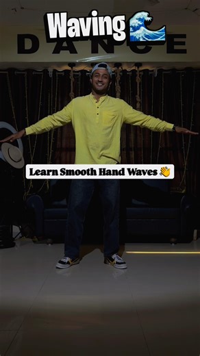 Hand Wave Tutorial for Beginners | Make Your Waves Super Smooth #ytshorts