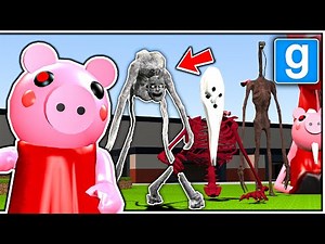 ALL TREVOR HENDERSON NEXTBOT NPCS FUSING WITH ROBLOX PIGGY! - Garry's Mod Gameplay