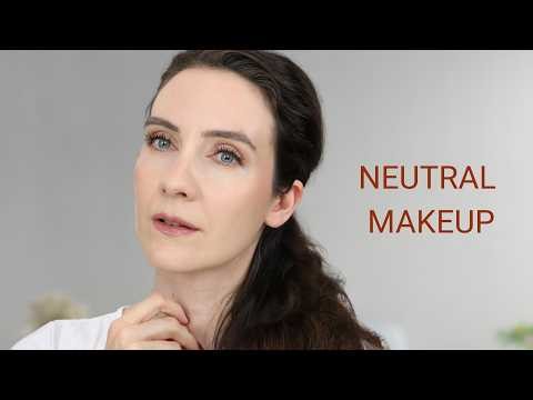 NEUTRAL MAKEUP MASTERCLASS 101 | Tutorial for beginners with makeup tips for FLAWLESS SKIN