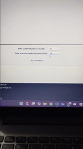 Population growth simulator in python