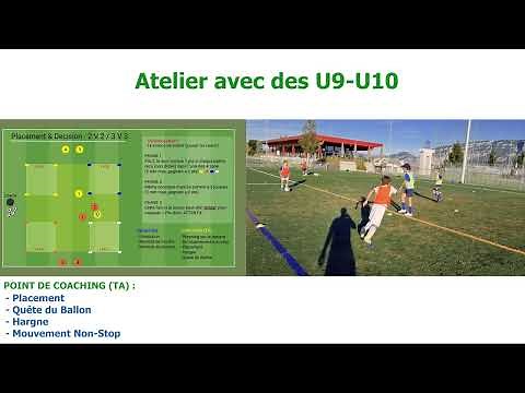 PLACEMENT FOOTBALL | Décision rapide - Entrainement avec des U9-U10 🇫🇷