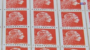 La Poste : le fiasco du nouveau timbre rouge en ligne. | TF1 INFO