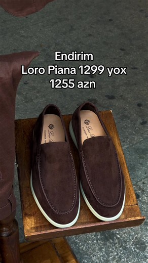 Loro Piana lofer endirimi — 1255 AZN (əvvəl 1299 AZN)