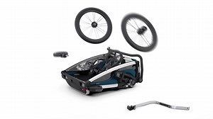 4K views · 18 reactions | THULE CHARIOT CROSS 2. The all-round trailer, jogger, and stroller, offering comfort and flexibility for families with an active lifestyle - with easy compact fold to make it easy to bring the carrier with you. ⁠ #BringYourKids | Thule | Facebook