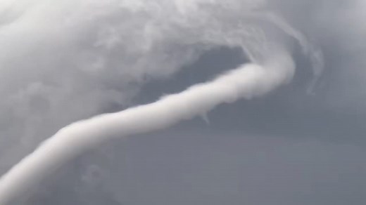 2.7K views · 115 reactions | In Iowa, storm chasers and local residents captured video of a narrow, ribbon-like rope tornado snaking through the rural countrysides on Tuesday. Here's a look at some of the video of this mesmerizing twister. | FOX Weather | Facebook