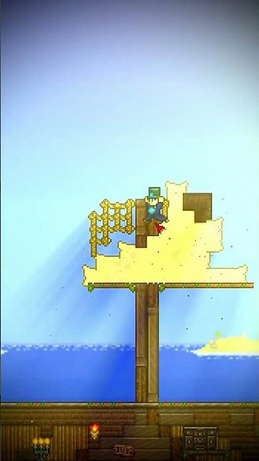 Building a 'Failed Art'-themed Boat | #terraria