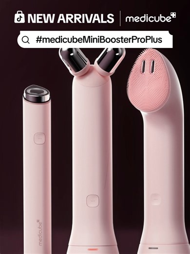 [New Arrivals x medicube] 🔥Get Up to 75% off🔥 New Device for Lift, Cleanse & Boost!✨ TikTok Shop Exclusive Mega Launch with FREE Gifts Shop Now🛒 #medicube #medicubeMiniBoosterProPlus #medicubeNewArrivals #newarrivals #facialdevice #medicubeaffiliate #tiktokshop #medicubetiktokshop #affiliate #tiktokshopaffiliate #medicubetiktokshopaffiliate #tiktokshopfindsfyp #tiktokshopproducts #tiktokmademebuyit #tiktokshopviral #koreanskincare #kbeauty #skincare #glowbooster #tiktokshopsale #sale #creator