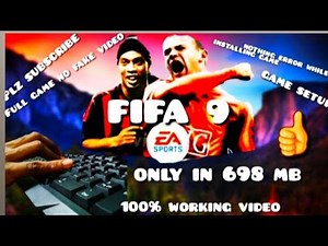 How to download FIFA 09 [setup] Higly compressed in just 698 mb by GAMING HUB #Fifa9