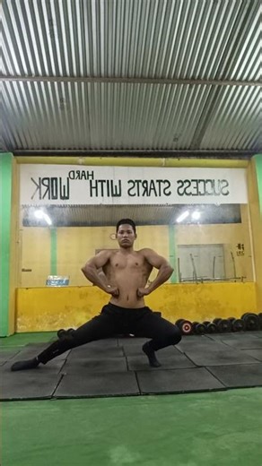 Posing is a Performing Art #gym #gymmotivation #viral