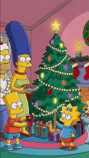 Merry Christmas From The Simpsons
