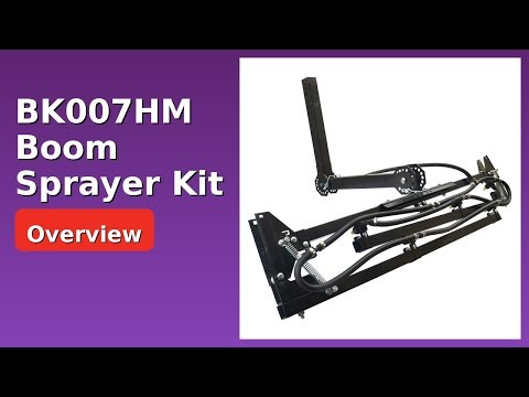 REVIEW (2026): BK007HM Boom Sprayer Kit. Features.