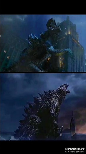 Godzilla 1998 VS 2014🔥 || Godzilla Edit #godzilla #edit