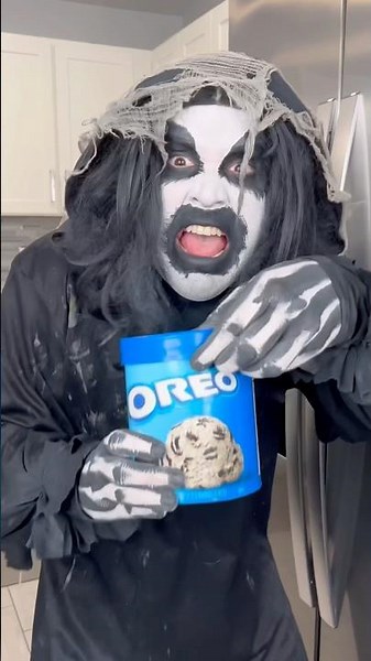 Monster goes looking for ice cream 😳