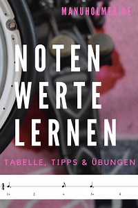 Notenwerte lernen: Tabelle, Tipps & Übungen