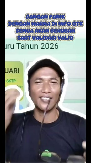 Info GTK Berwarna: Jangan Panik, Tunggu Validasi