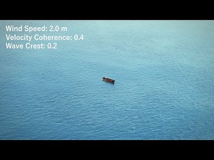 10 Water Simulation Variations | Wind Speed, Velocity Coherence & Wave Crest | Phoenix FD + V-Ray