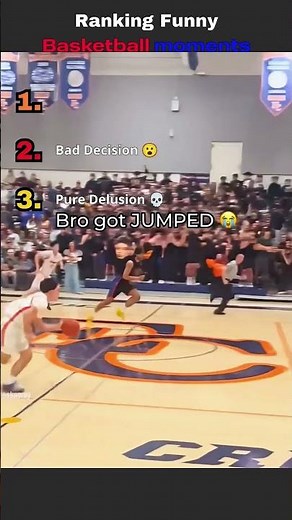 Ranking funniest basketball moments 🤣🏀 #basketball #funny #viral
