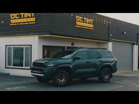 2026 Toyota 4Runner Trailhunter Gets Full Tint & Matte PPF | OC Tint Solutions