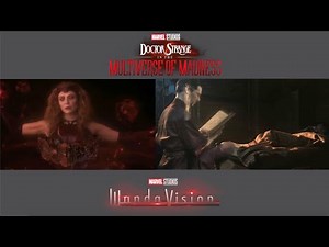 Wanda Astral Projection | Doctor Strange Comparison | WandaVision