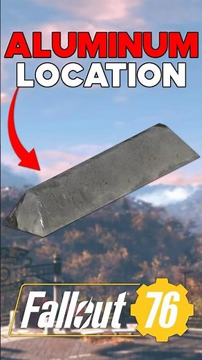 The BEST Place To Get ALUMINUM In FALLOUT 76
