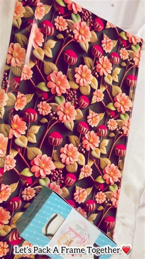 Let’s pack a frame together || Easy way. #youtubeshorts