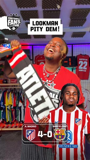 ATLETICO MADRID 4-0 BARCELONA/ LookMan Pity Dem Atletico Madrid 4-0 Barcelona highlights Ademola Lookman #ademolalookman #lookman #atleticomadrid #copadelrey | Football Fans Tribe