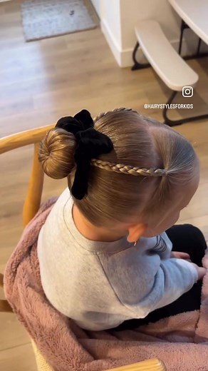 Easy Ballet Bun Hairstyle Tutorial for Kids